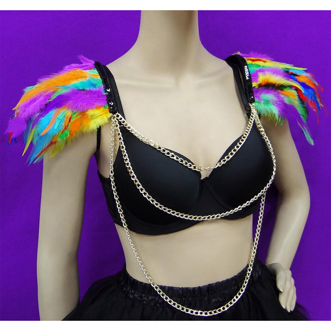 Paradiso Feathered Shoulder Harness