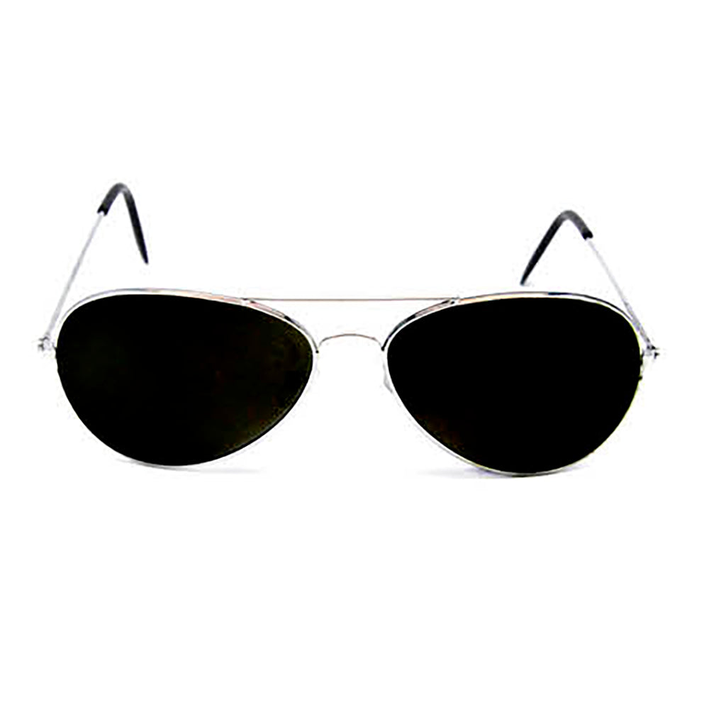 Aviator Glasses - Silver Frames