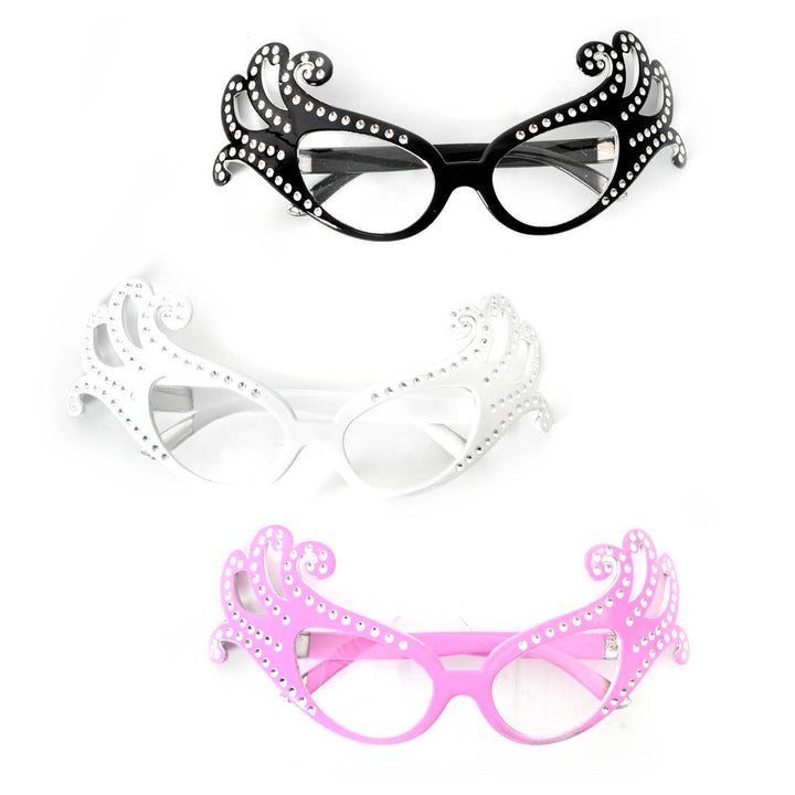 Dame Edna Diamante Party Glasses