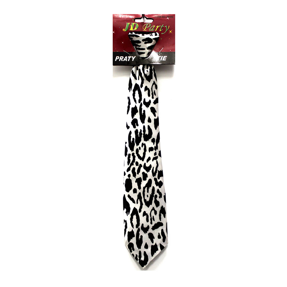 Party Tie - Snow Leopard
