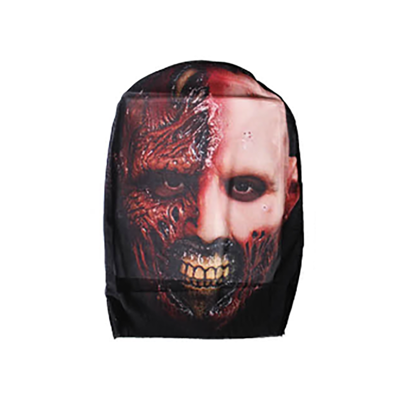 Printed Face Mask - Exposed Skull