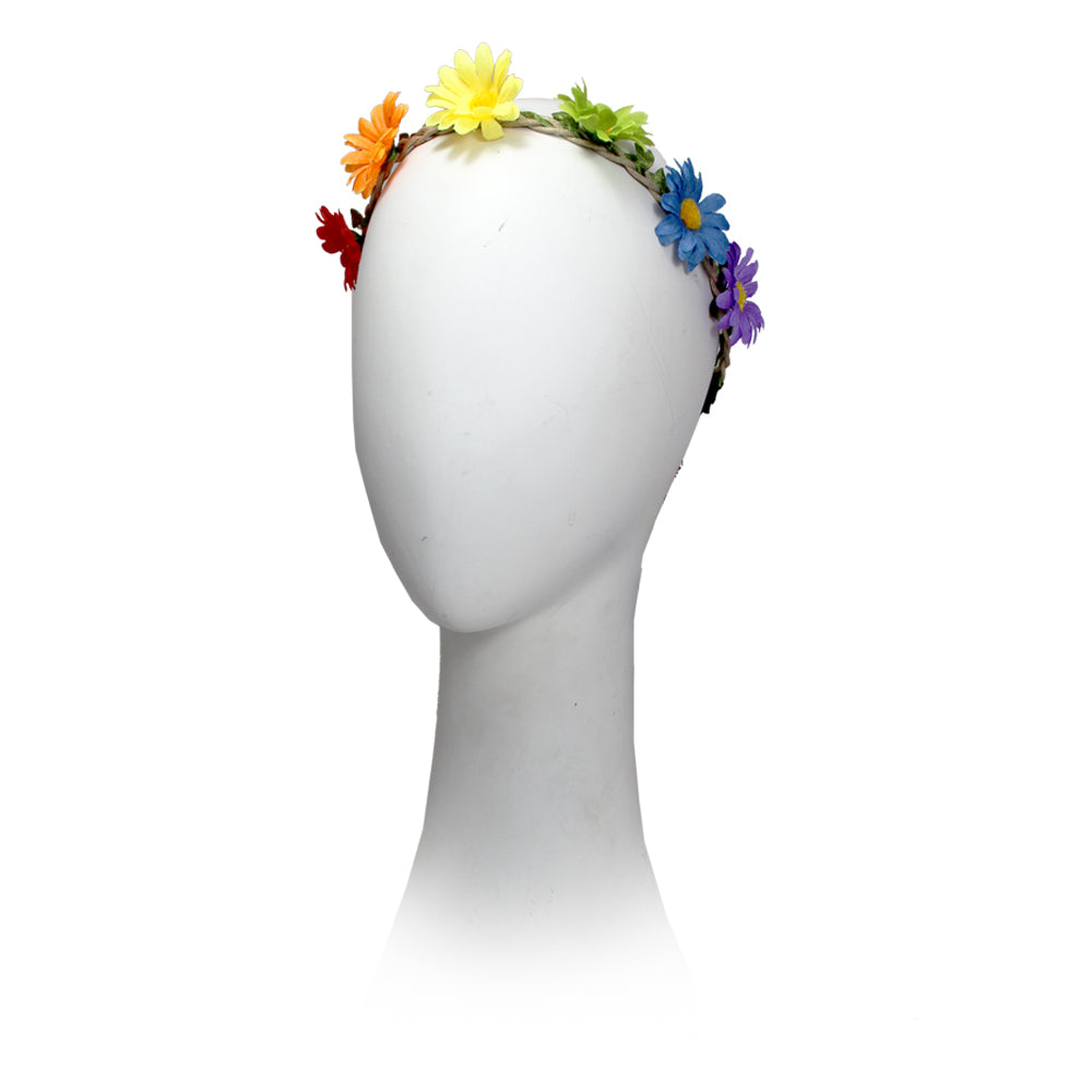 Rainbow Daisy Headband