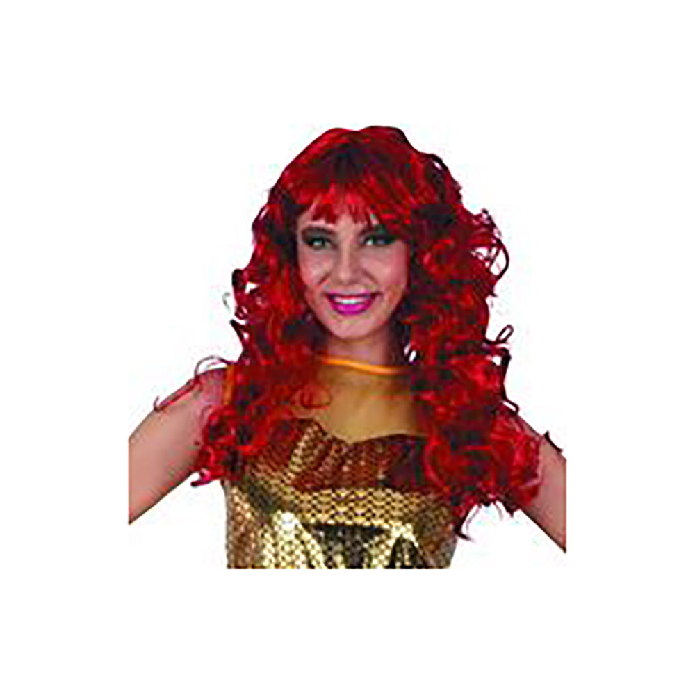 Red Aqua Walker Wig