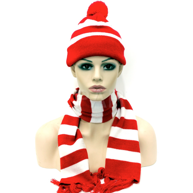 Where's Wally Beanie and Scarf Set