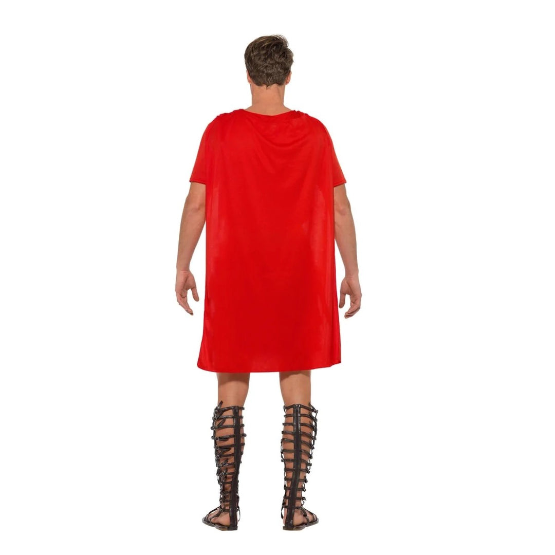 Roman Gladiator Gold & Red Costume