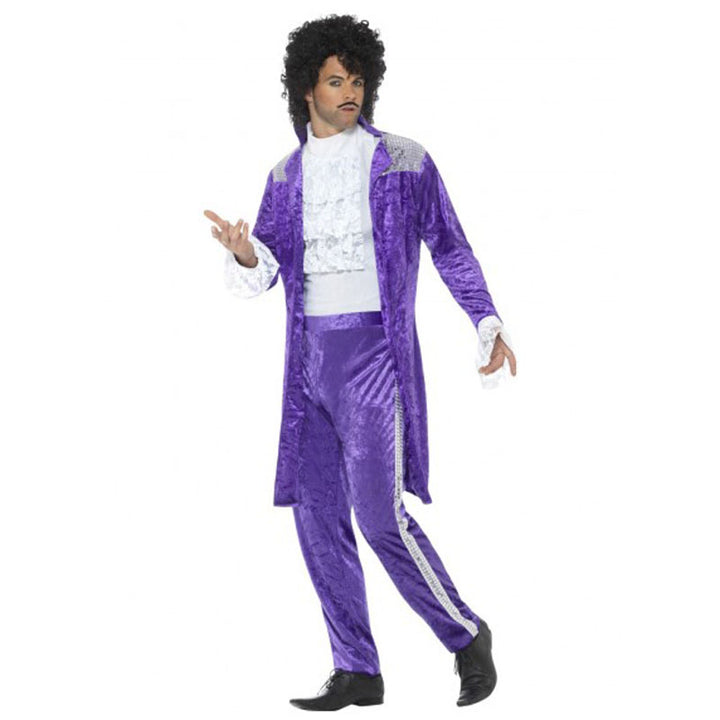 80s Purple Musician Costume