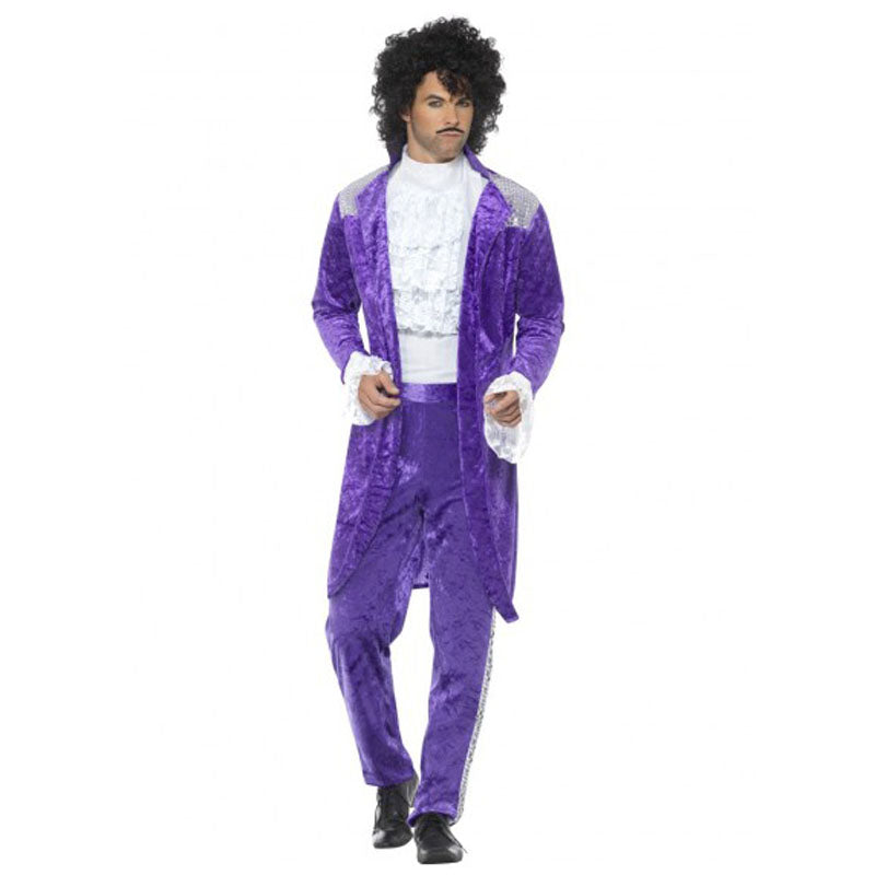 80s Purple Musician Costume