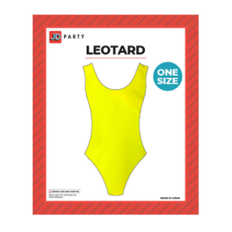 Aerobics Leotard - Yellow