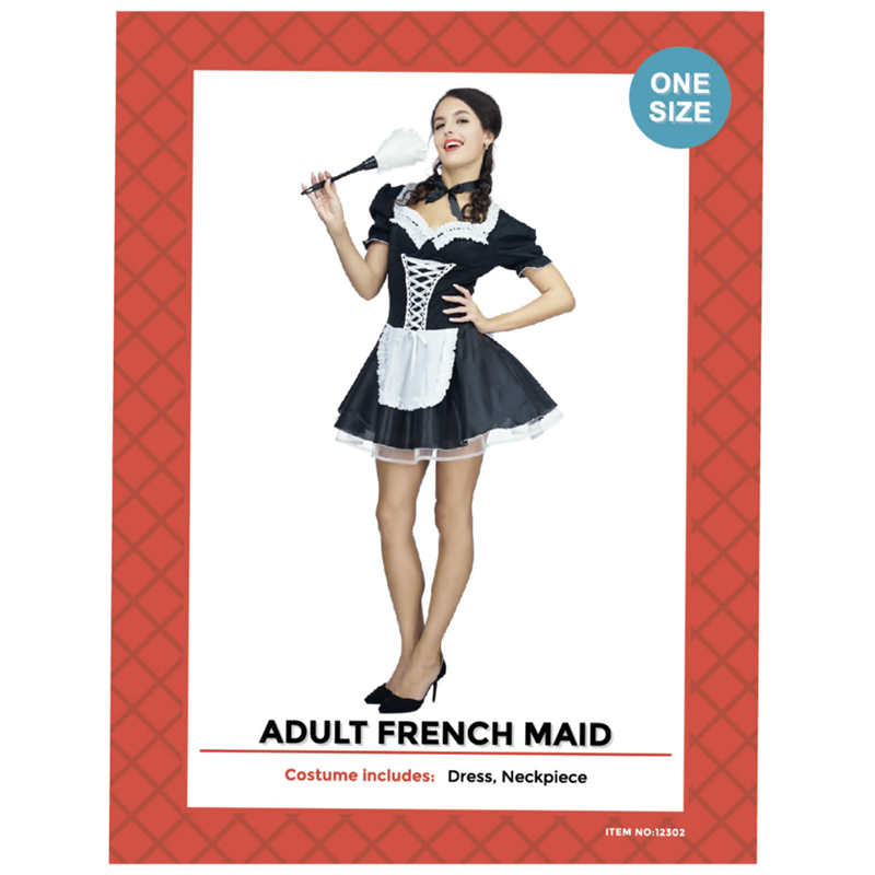 Adult Deluxe French Maid Costume