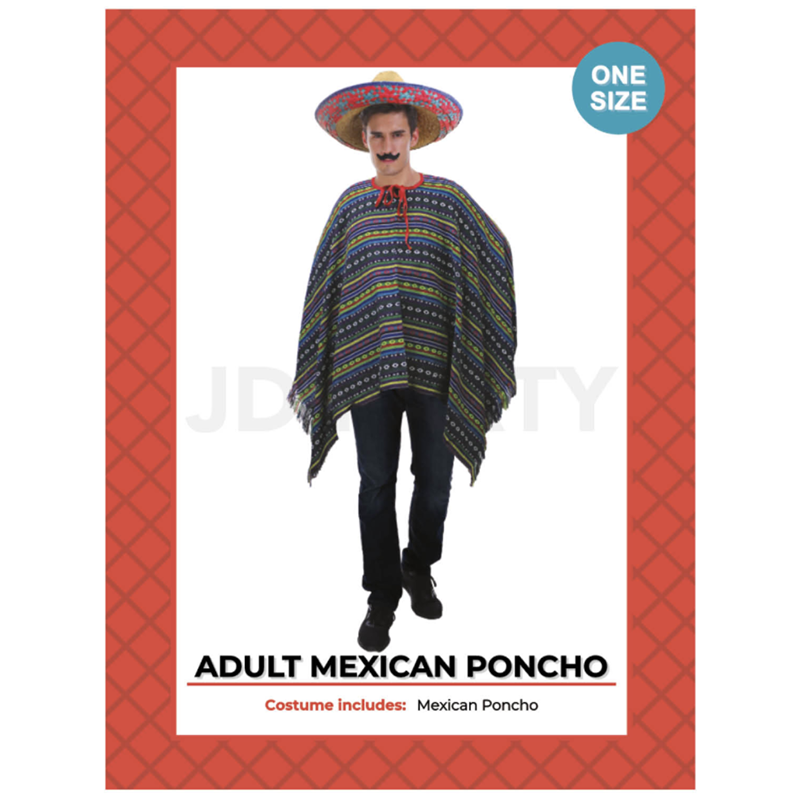 Mexican Adult Poncho