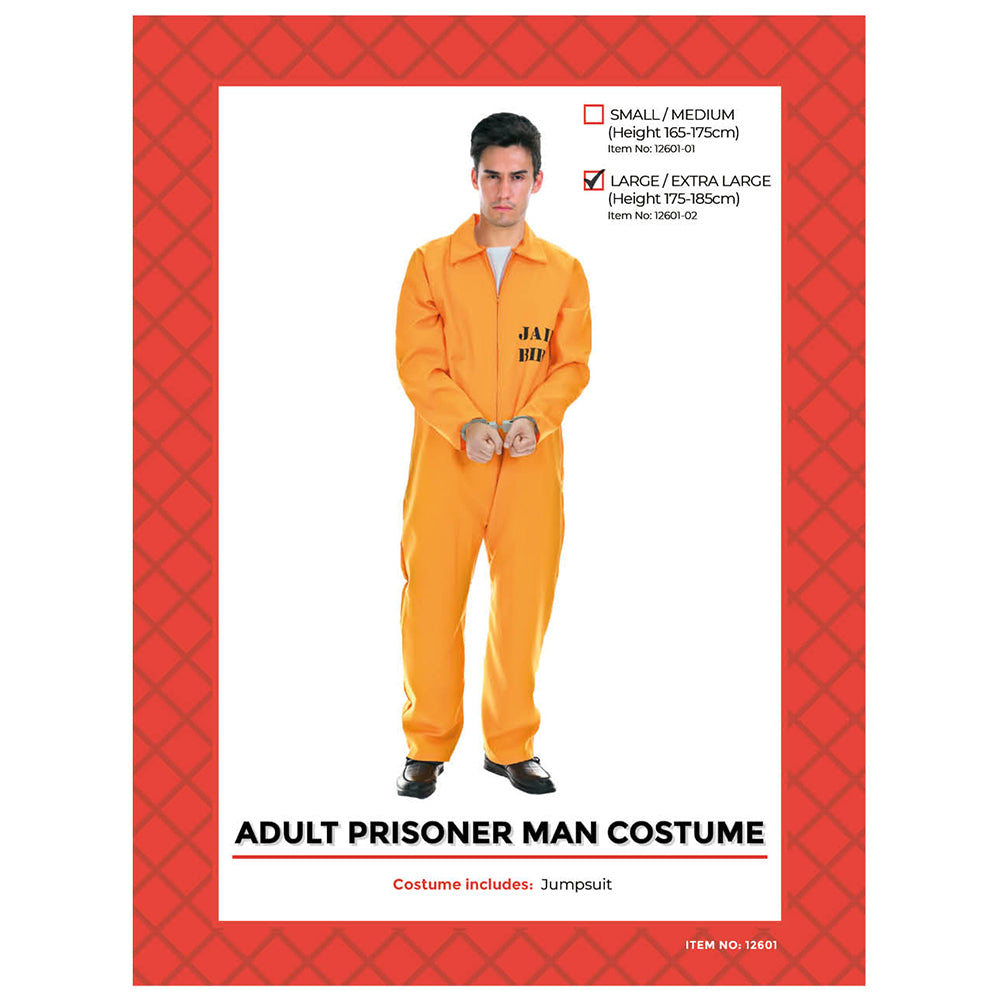 Adult Prisoner Costume