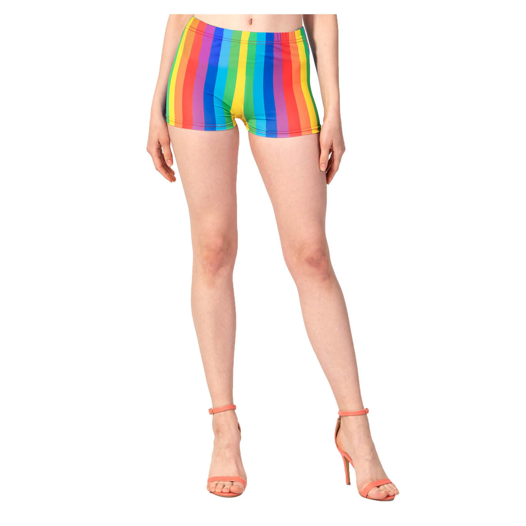 Adult Rainbow Hot Pants