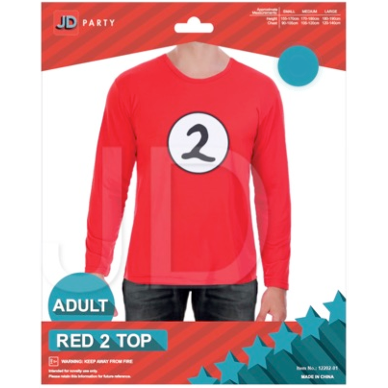 Adult Thing 2 Red Top