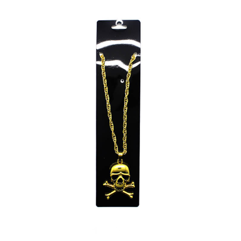 Gold Skull Necklace