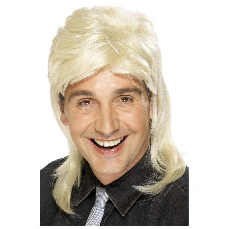 Blonde Mullet Wig