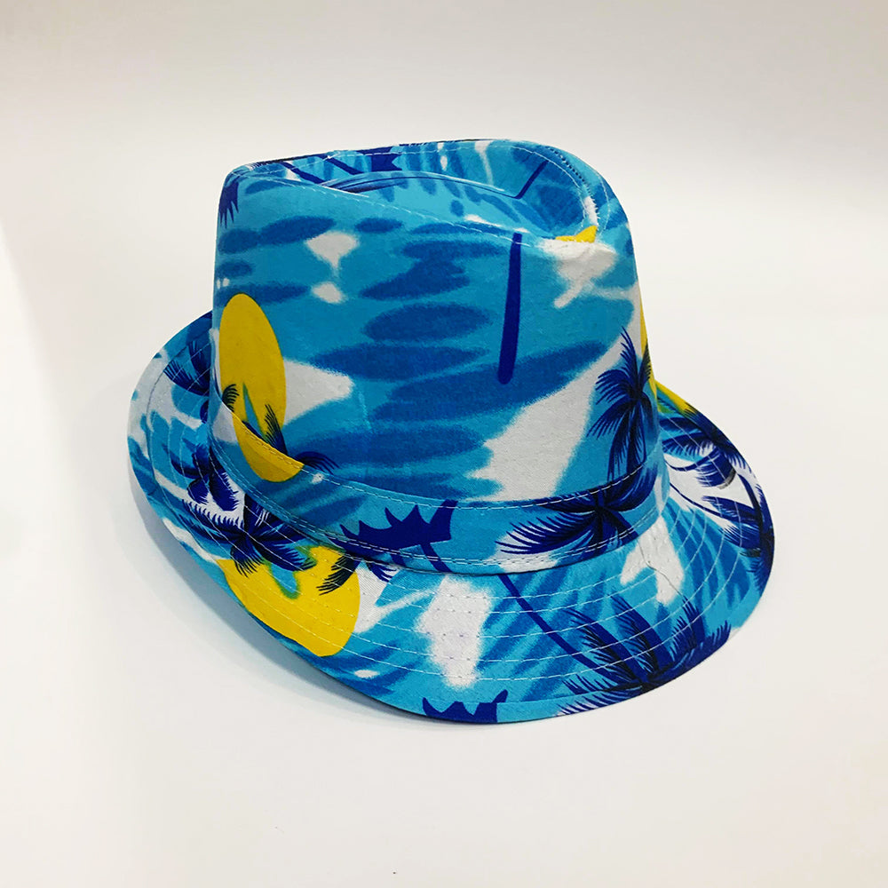 Blue Hawaiian Hat