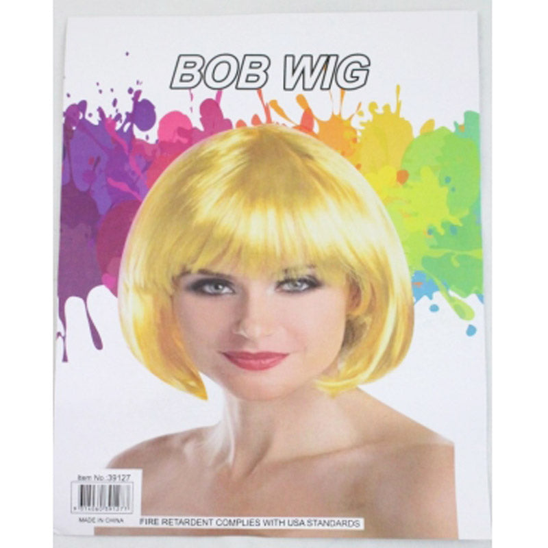 Yellow Bob Wig