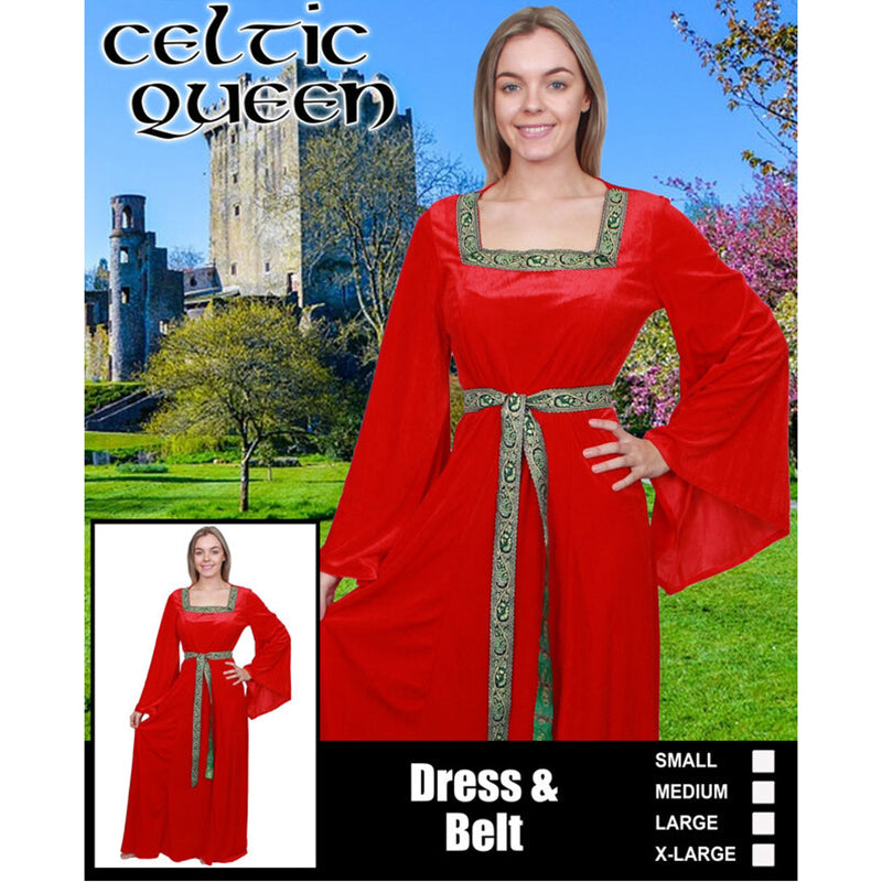 Medieval Celtic Queen Gown