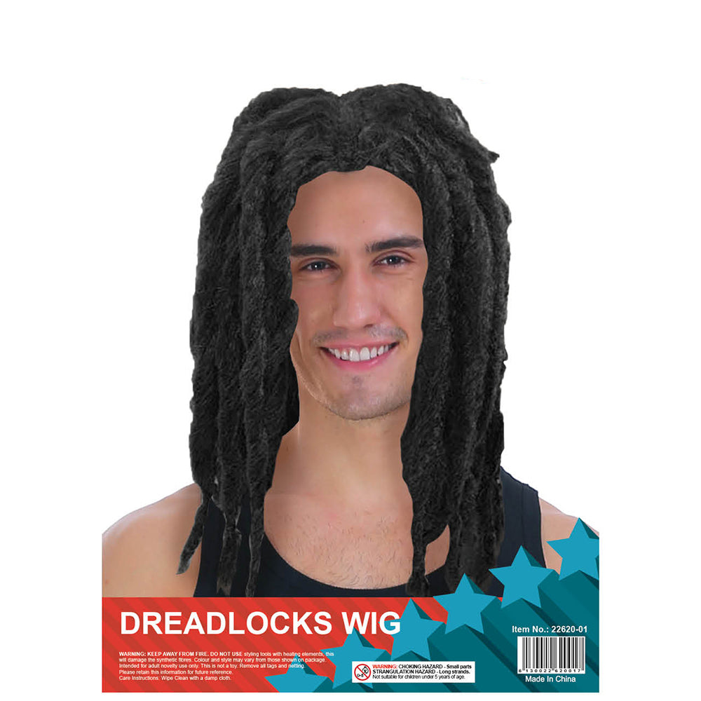 Rastas Dreadlocks Wig Black