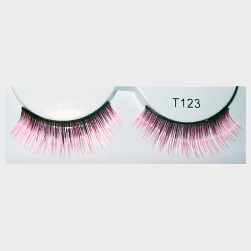 False Eyelashes Black/Pink