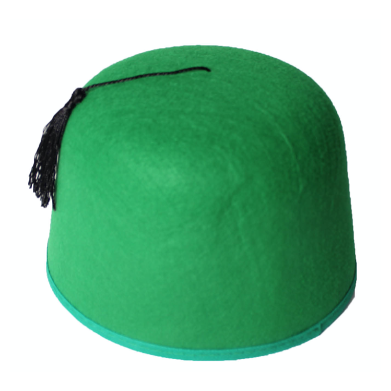 Fez Hat - Green