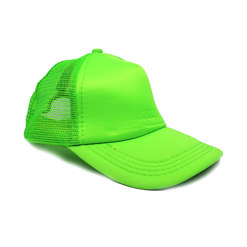 Fluro Green Trucker Cap – Sydney Costume Shop