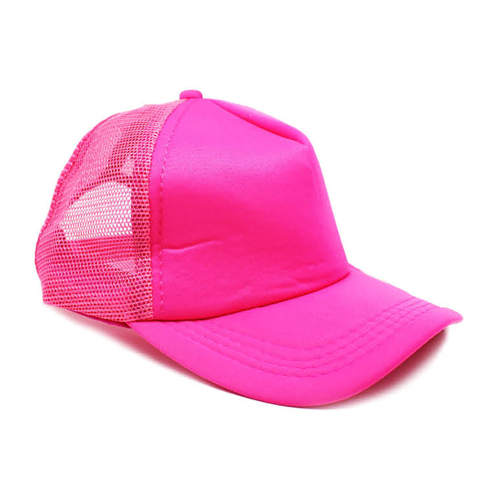 Fluro Pink Trucker Cap