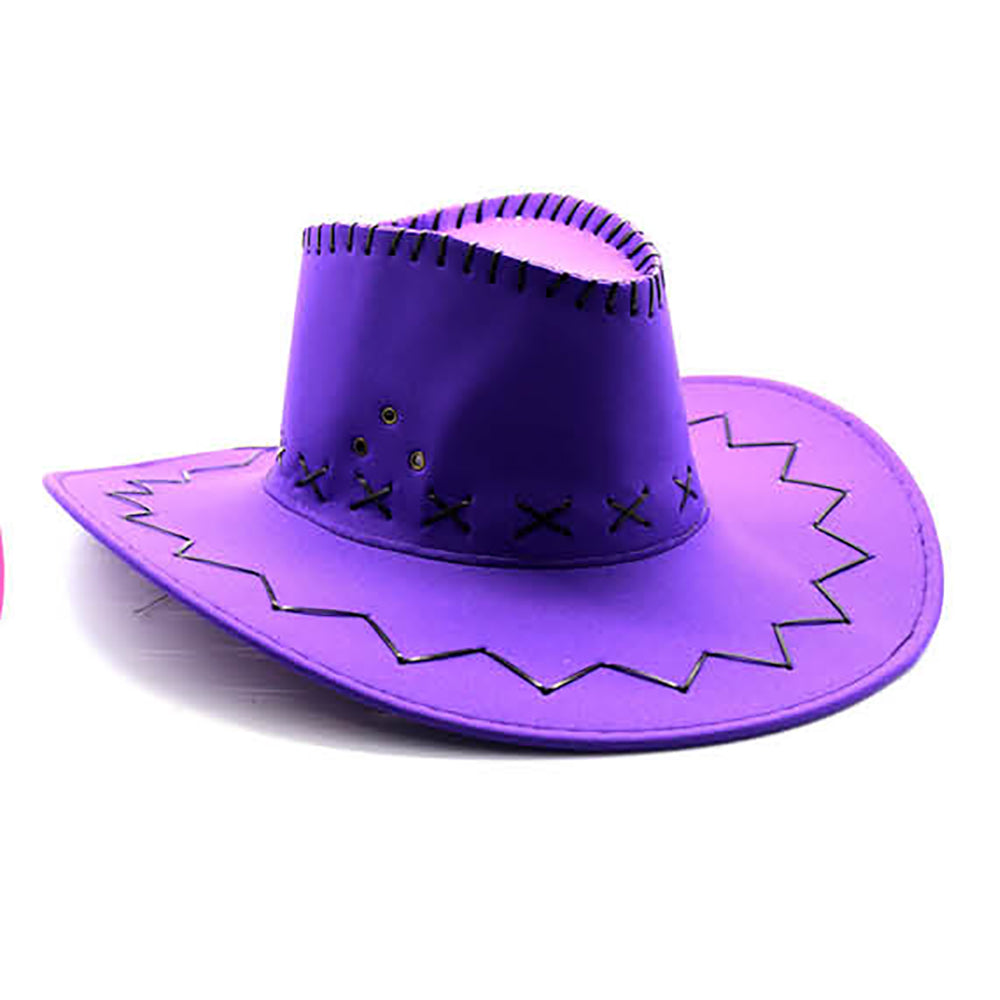 Fluro Purple Cowboy Hat