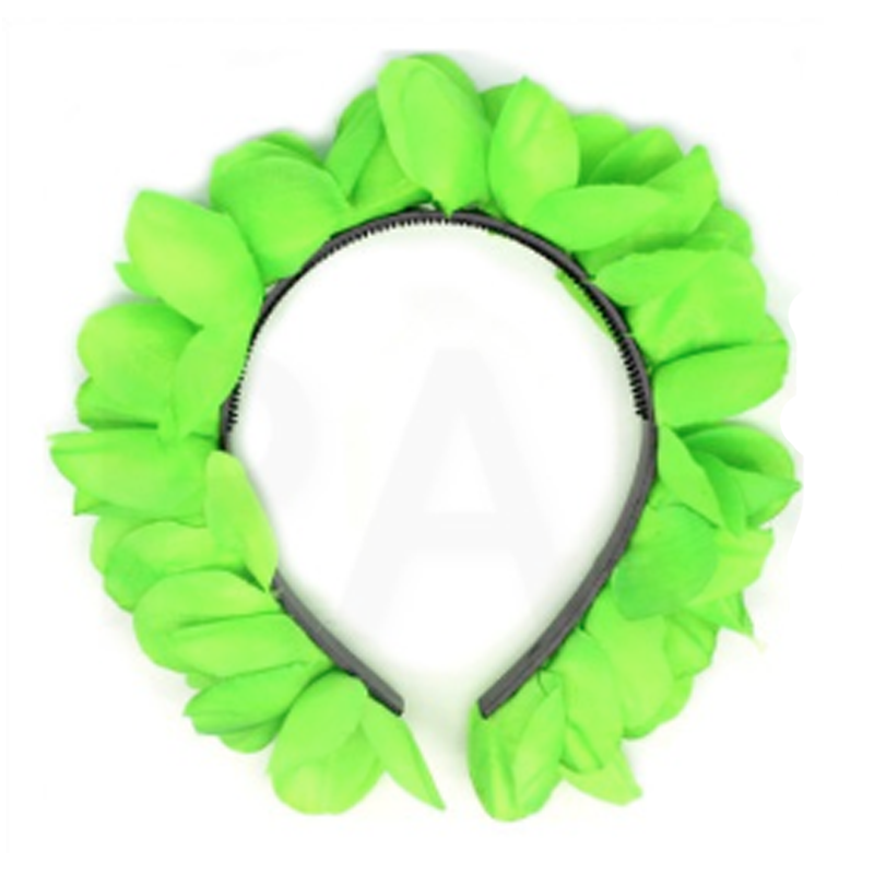 Hawaiian Flower Headband - Green