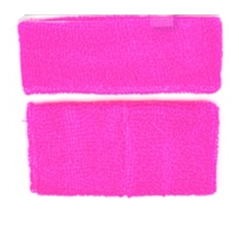 sweatband Set Fluro Pink