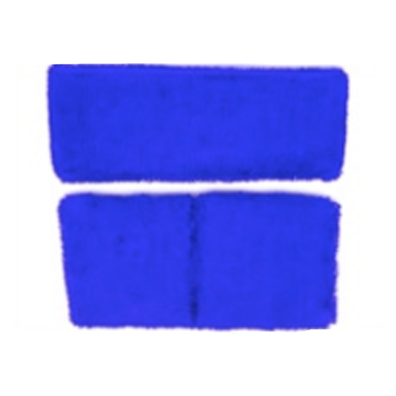 Sweatband Set - Blue