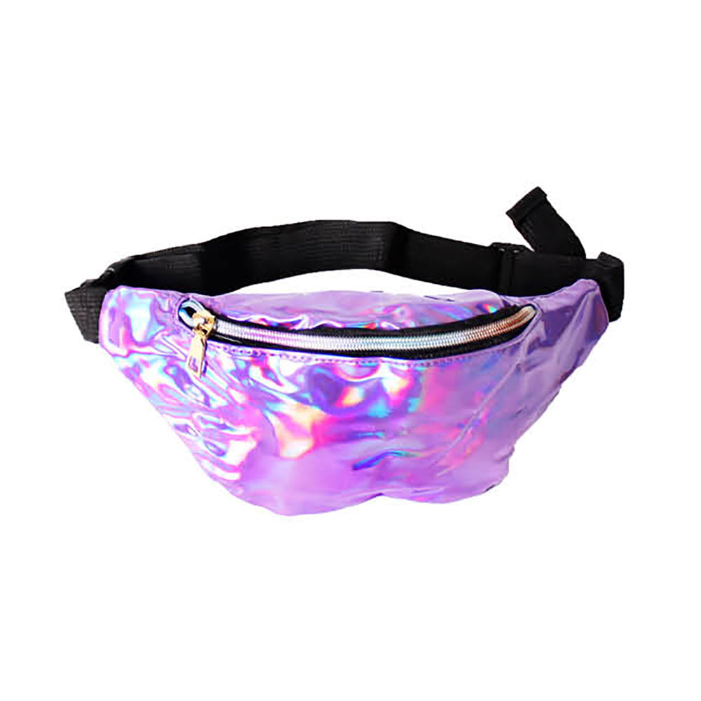 Iridescent Bum Bag - Purple