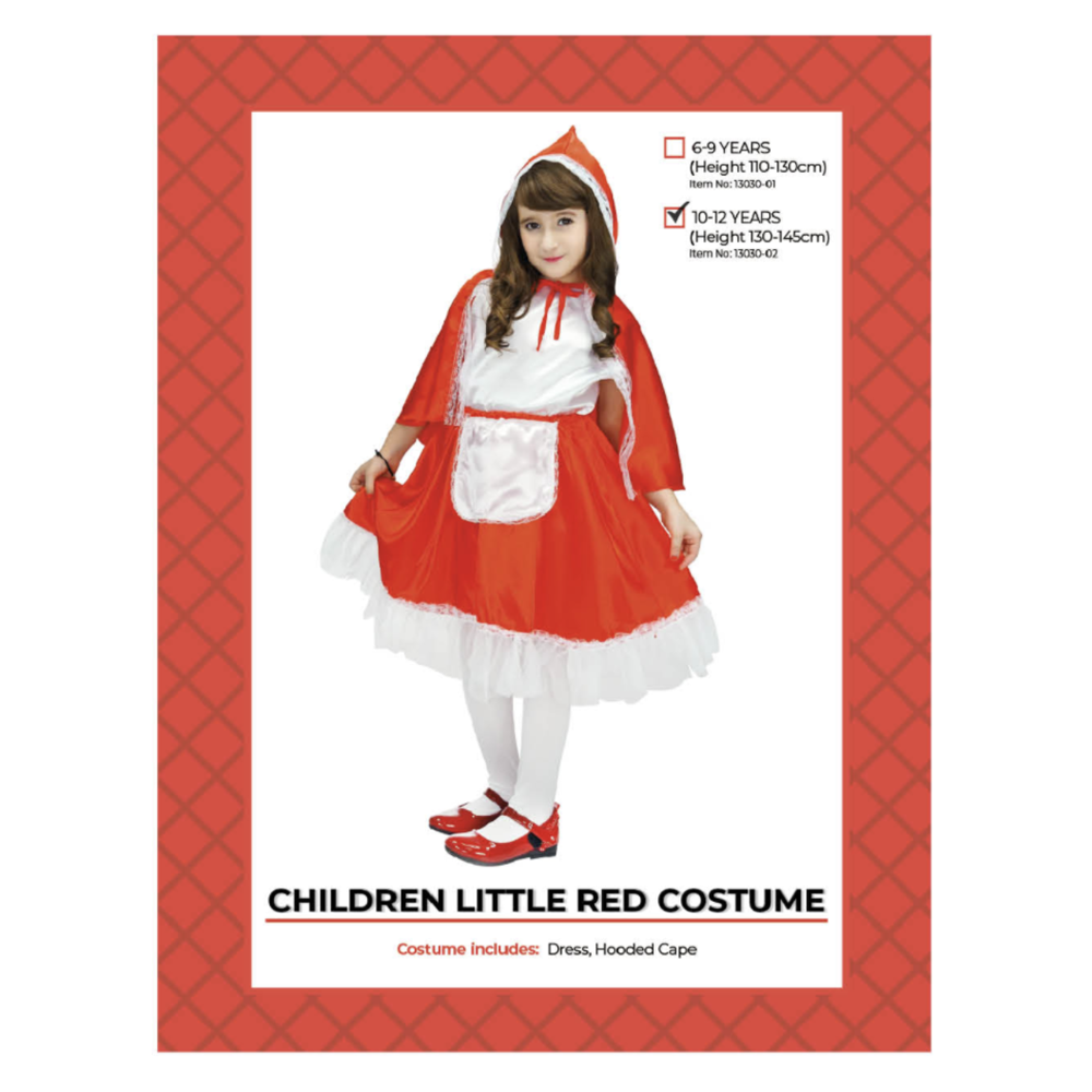 Red Riding Hood Child Costume