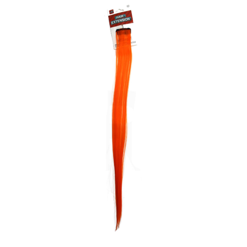 Long Straight Hair Extension - Orange
