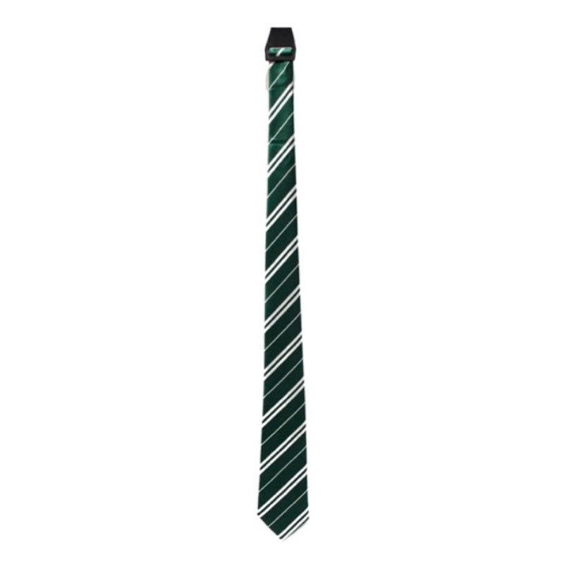 Long Tie With Stripe Green Slytherin