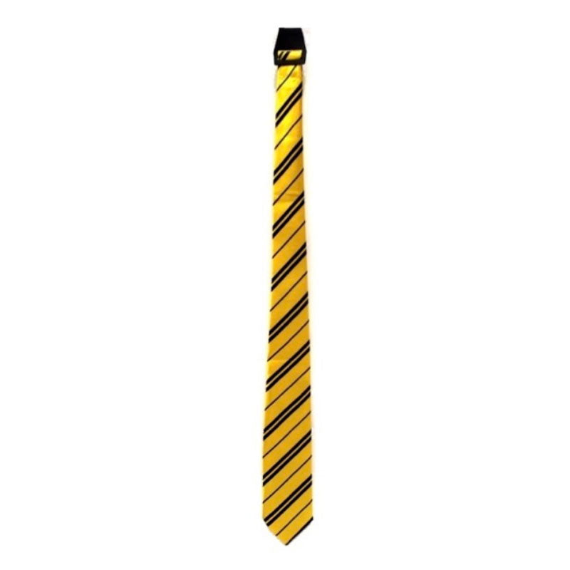 Long Tie With Stripe Yellow Hufflepuff
