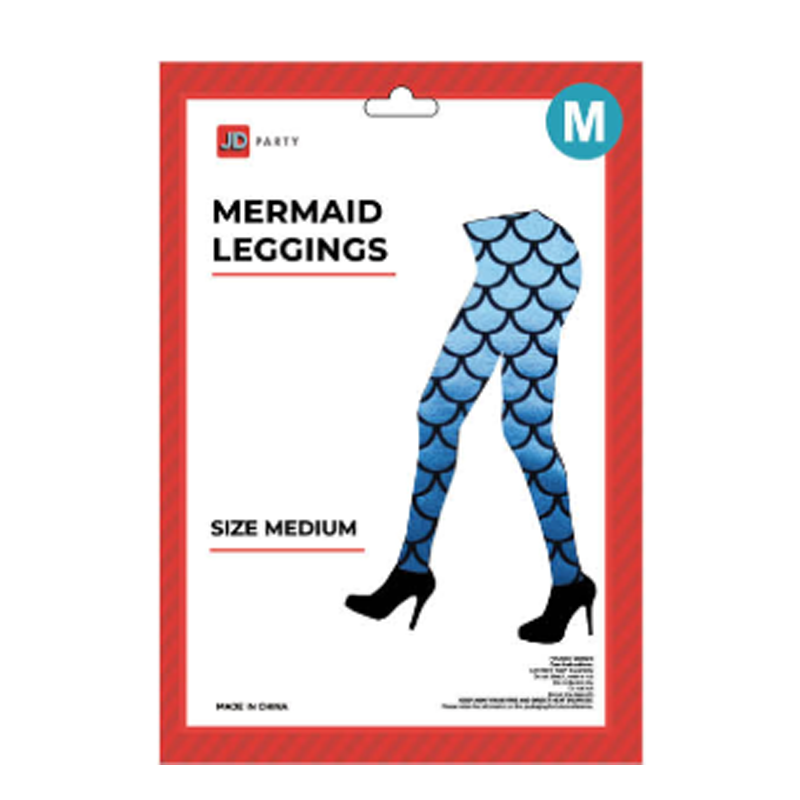 Mermaid Leggings - Blue