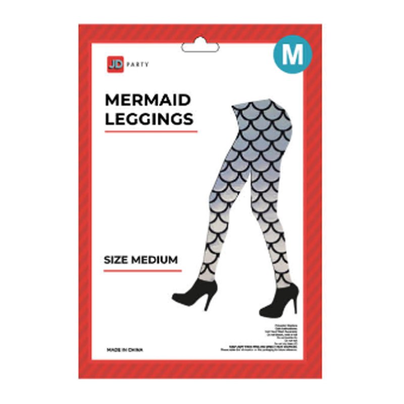 Mermaid Leggings - Silver