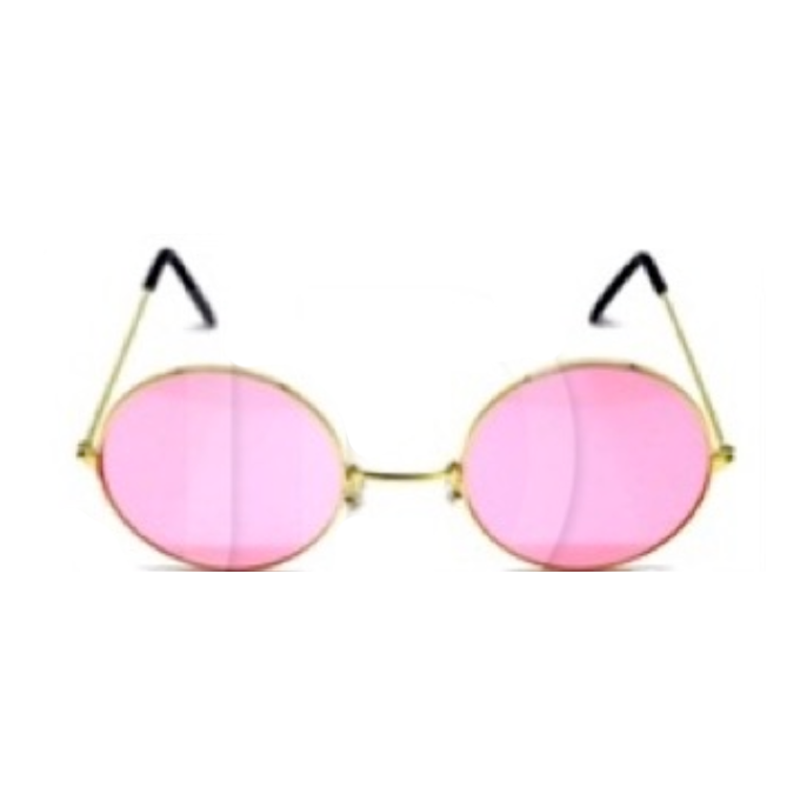 PartyGlasses Hippie Pink