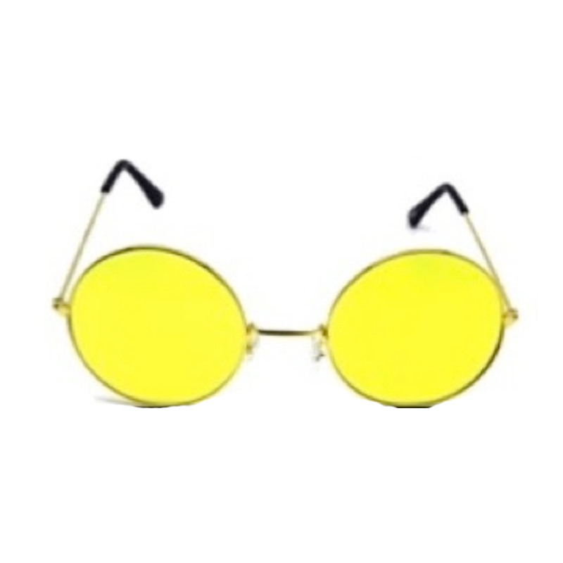 PartyGlasses Hippie Yellow