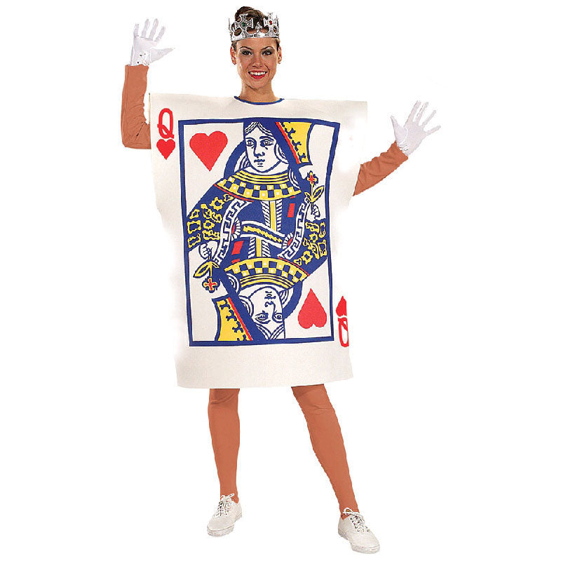 Queen of Hearts Card Playing Costume