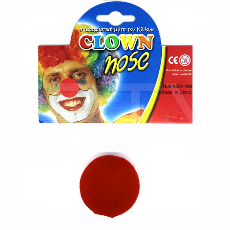Red Soft Clown Nose