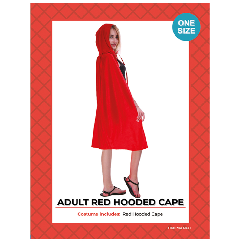 Red Hooded Cape