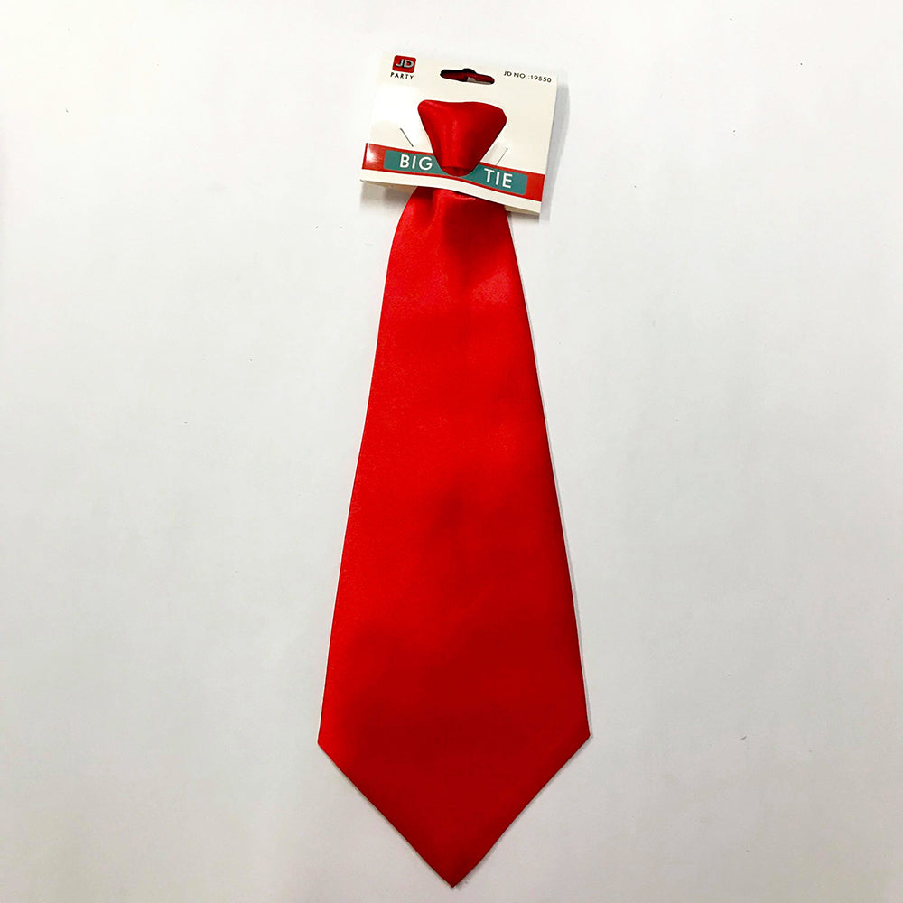 Wide Red Tie