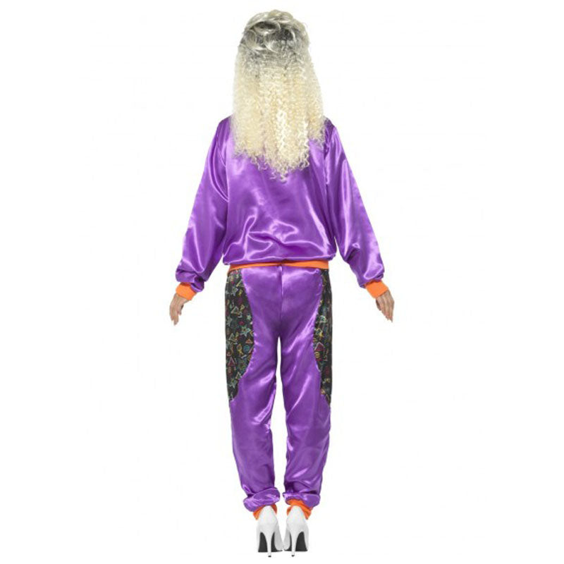 Ladies Retro Shell Suit Costume