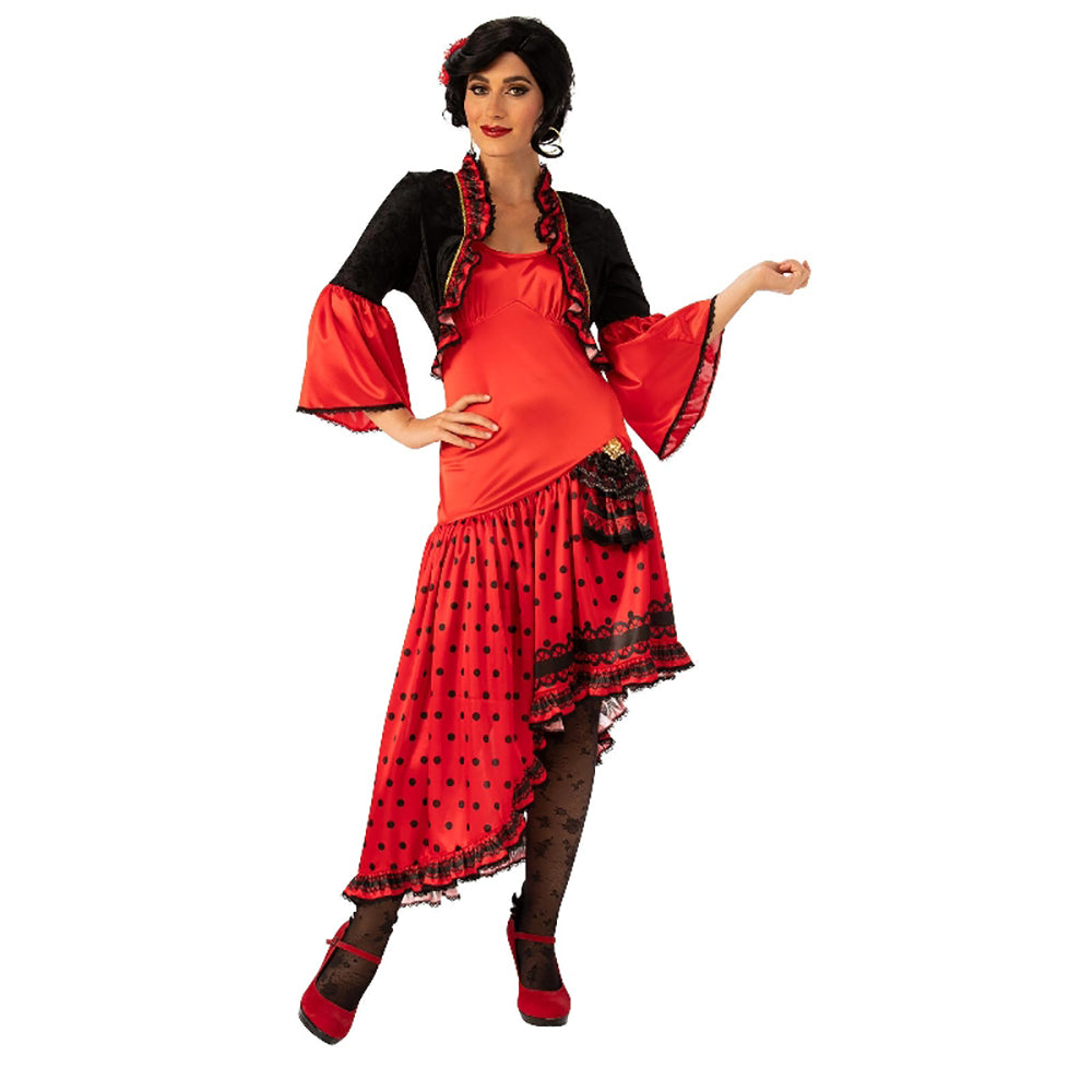 Spanish Flamenco Dancer Costume