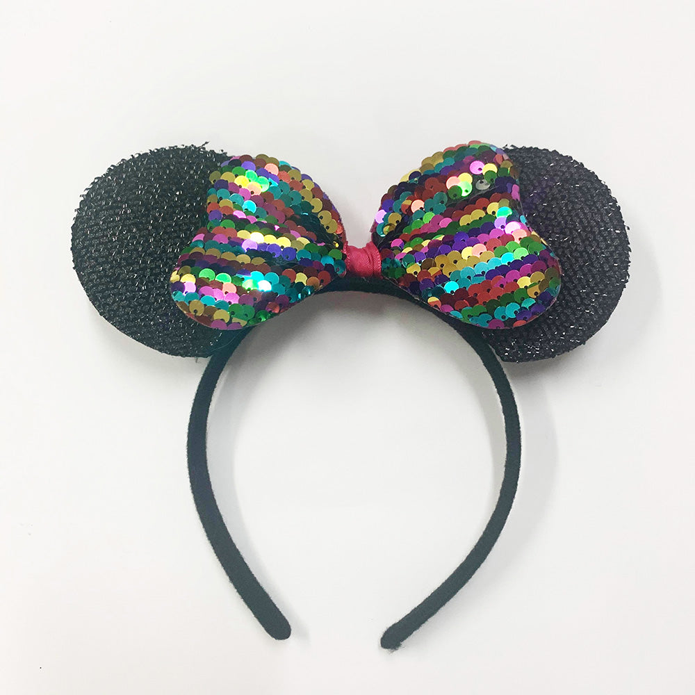 Sequin Minnie Mouse Ears Headband