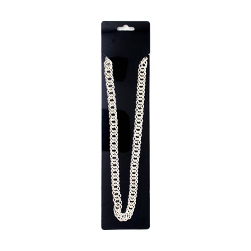 Silver Chain Big Necklace