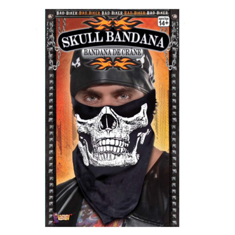 Skull Face Tube Bandana