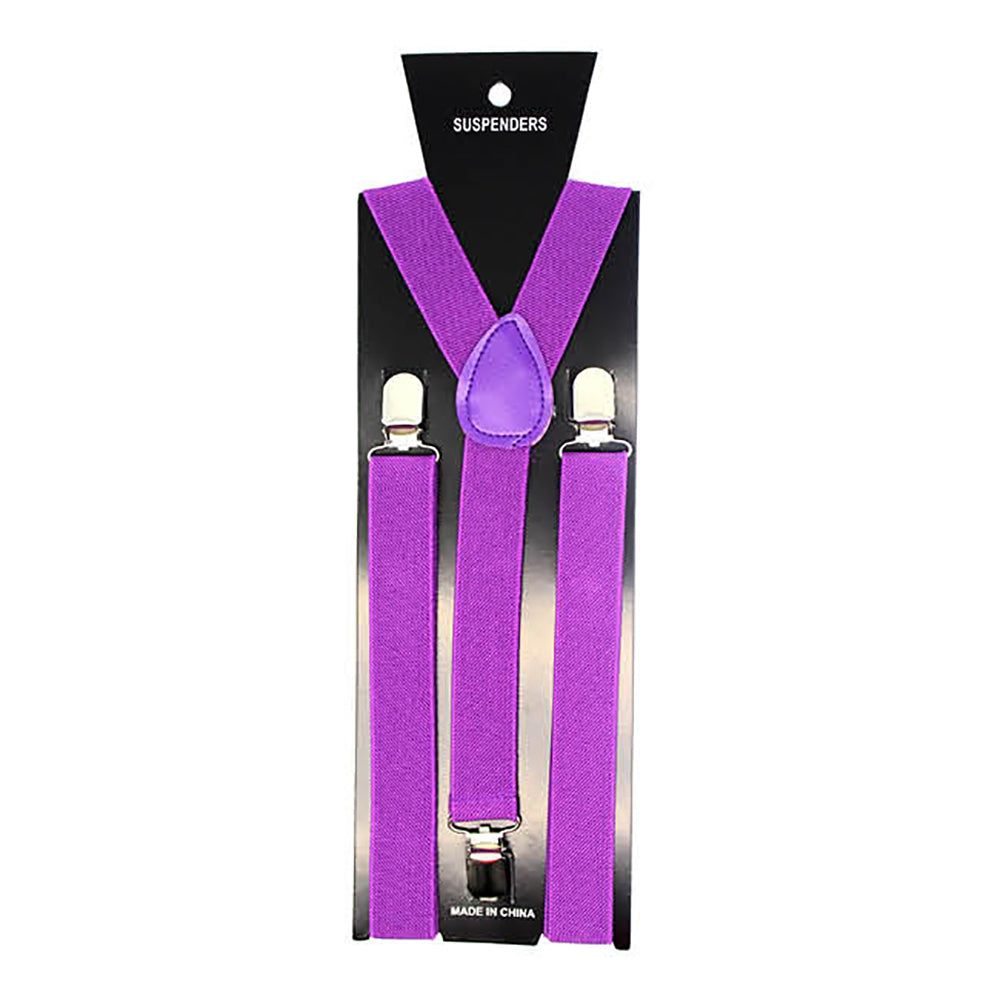 Suspenders - Purple